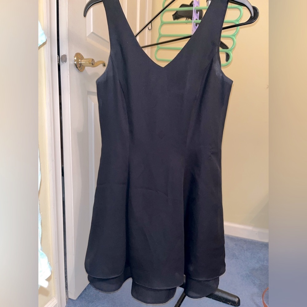 Women’s Plain Black Formal Dress- size 3